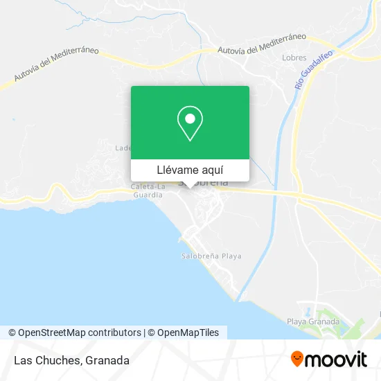 Mapa Las Chuches