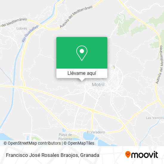 Mapa Francisco José Rosales Braojos