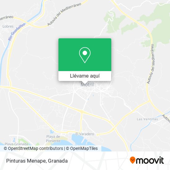 Mapa Pinturas Menape