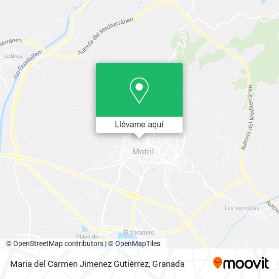 Mapa Maria del Carmen Jimenez Gutiérrez