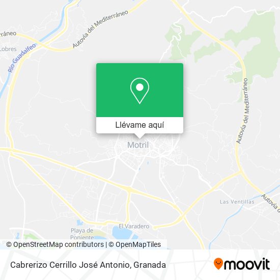 Mapa Cabrerizo Cerrillo José Antonio