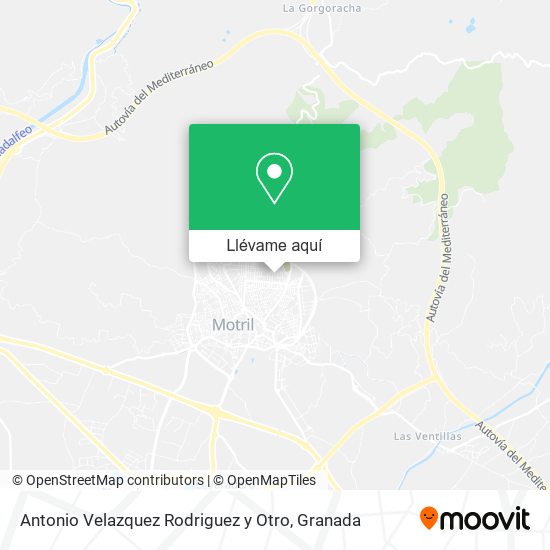 Mapa Antonio Velazquez Rodriguez y Otro