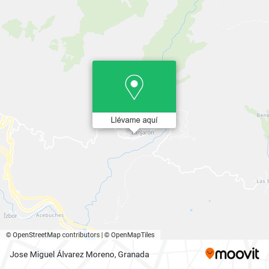 Mapa Jose Miguel Álvarez Moreno
