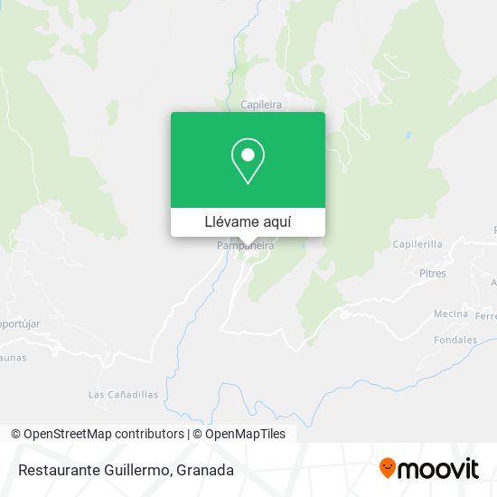 Mapa Restaurante Guillermo