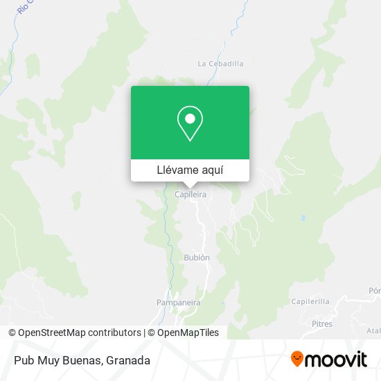 Mapa Pub Muy Buenas