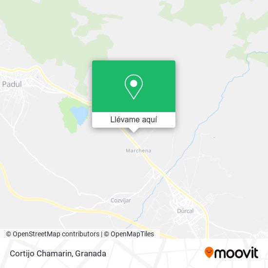 Mapa Cortijo Chamarin