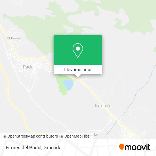 Mapa Firmes del Padul
