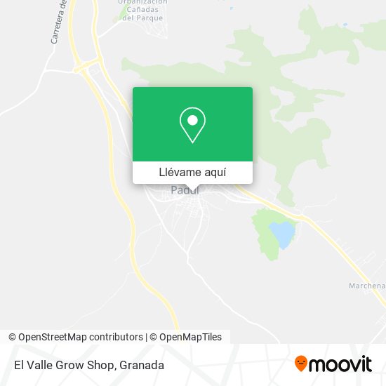 Mapa El Valle Grow Shop