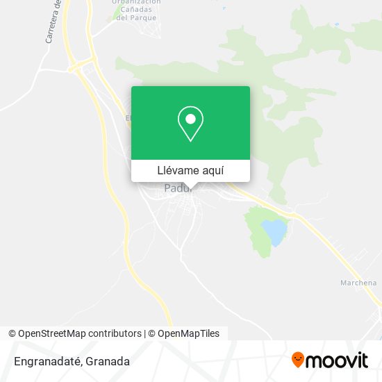 Mapa Engranadaté