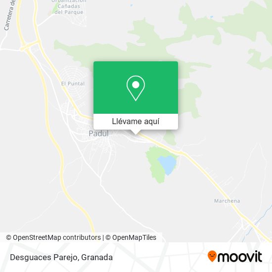 Mapa Desguaces Parejo