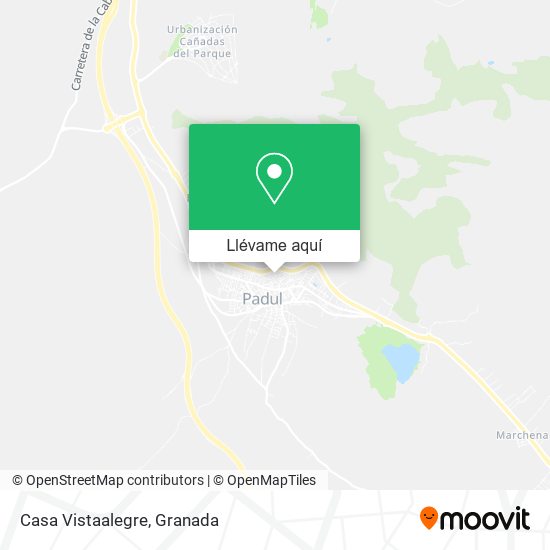 Mapa Casa Vistaalegre