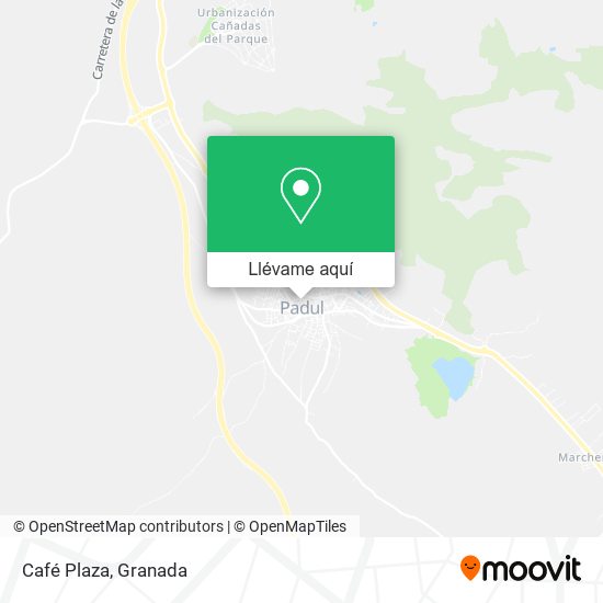 Mapa Café Plaza