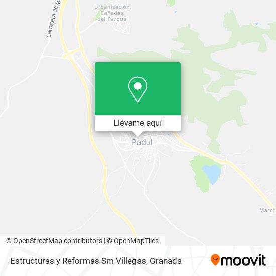 Mapa Estructuras y Reformas Sm Villegas
