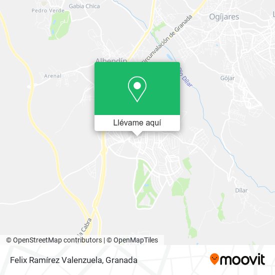 Mapa Felix Ramírez Valenzuela