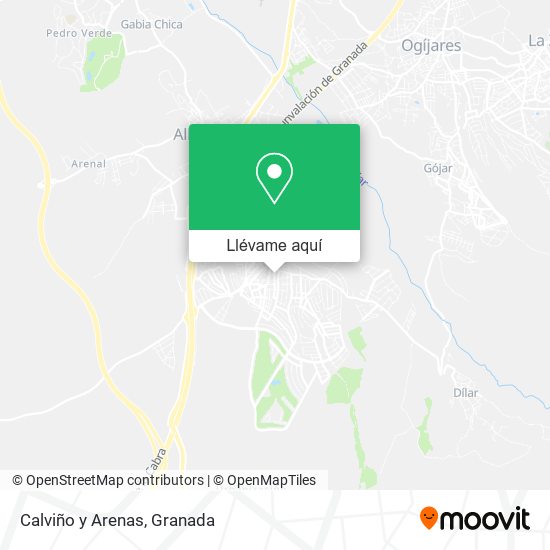 Mapa Calviño y Arenas