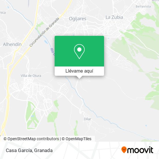 Mapa Casa García