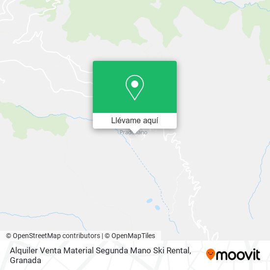 Mapa Alquiler Venta Material Segunda Mano Ski Rental
