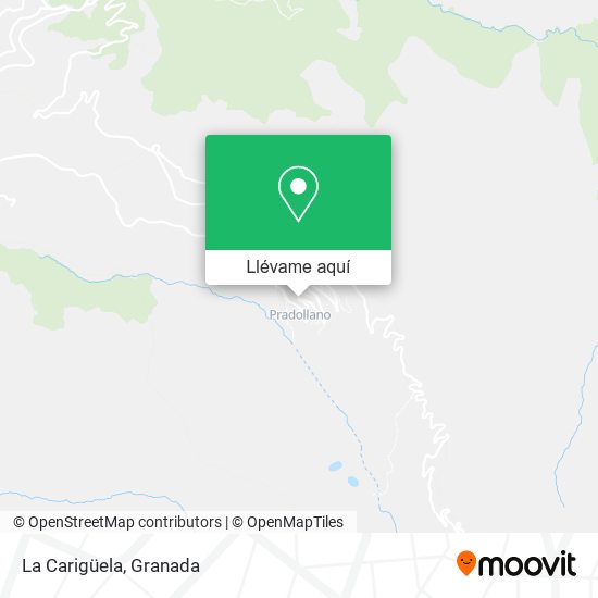 Mapa La Carigüela
