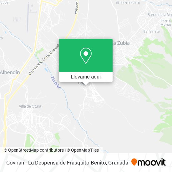 Mapa Coviran - La Despensa de Frasquito Benito