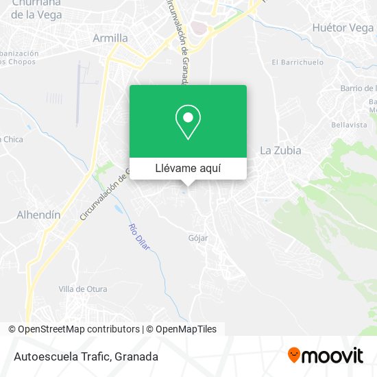 Mapa Autoescuela Trafic
