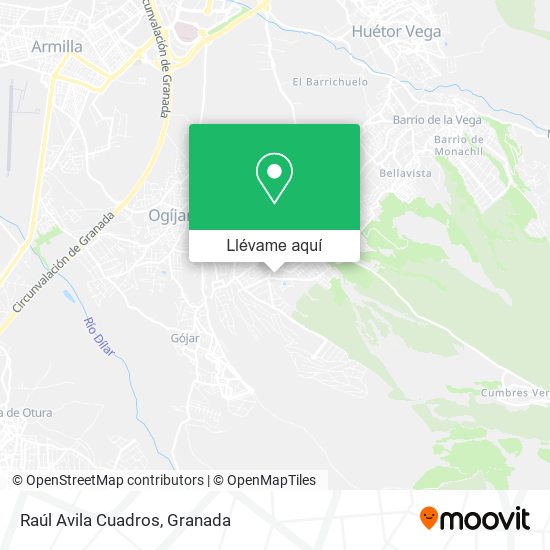 Mapa Raúl Avila Cuadros