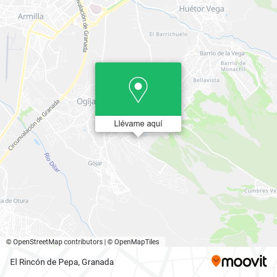 Mapa El Rincón de Pepa