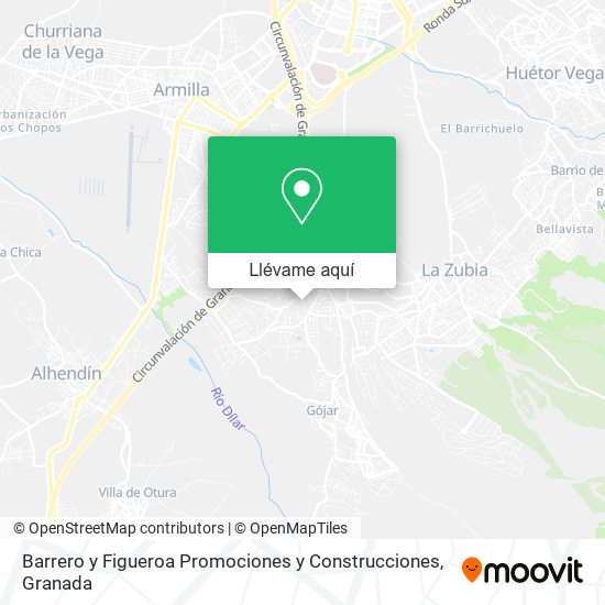 Mapa Barrero y Figueroa Promociones y Construcciones