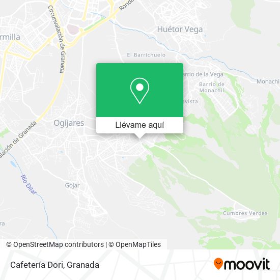 Mapa Cafetería Dori