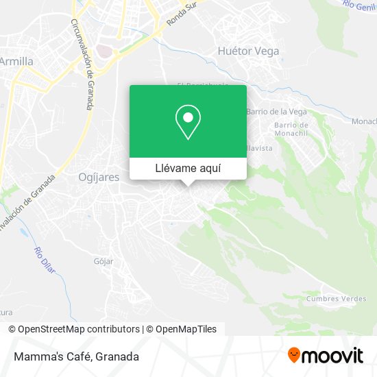 Mapa Mamma's Café