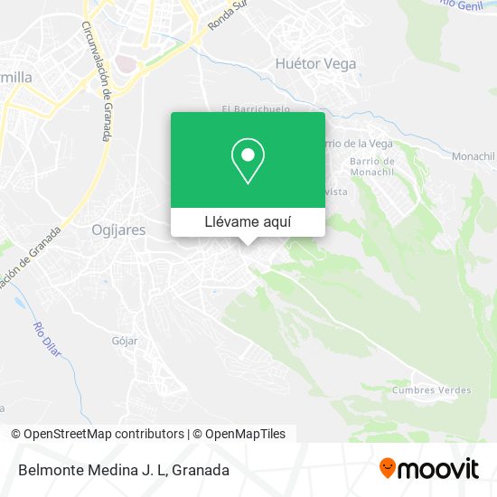 Mapa Belmonte Medina J. L