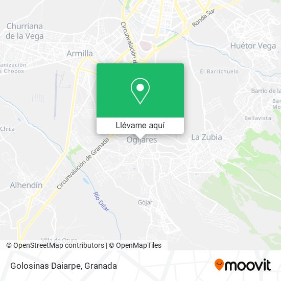 Mapa Golosinas Daiarpe