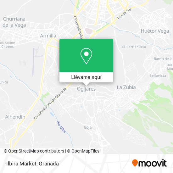 Mapa Ilbira Market