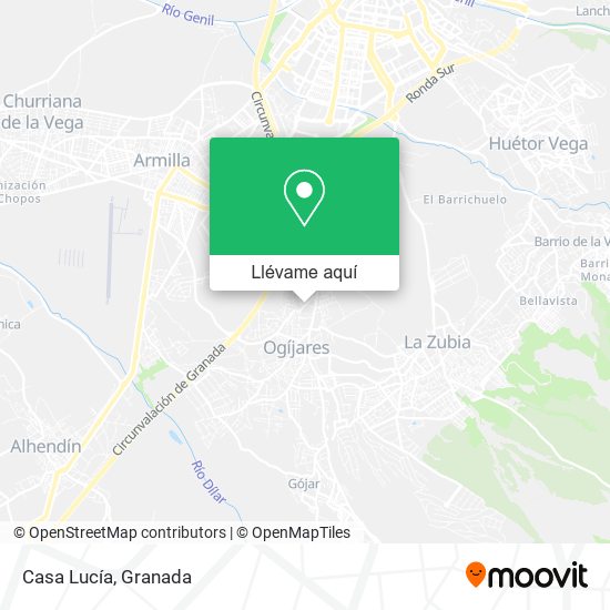 Mapa Casa Lucía