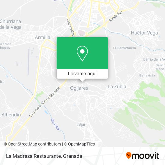 Mapa La Madraza Restaurante