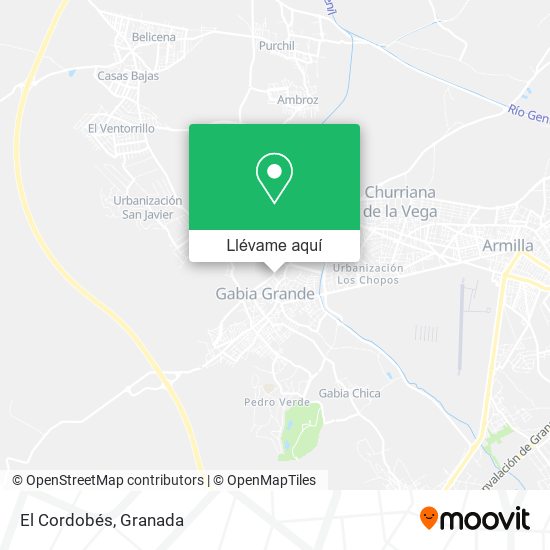 Mapa El Cordobés