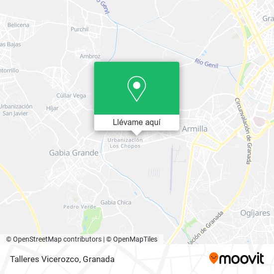 Mapa Talleres Vicerozco