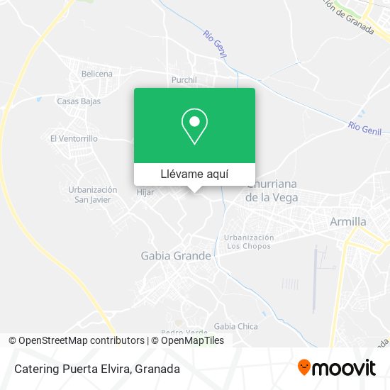 Mapa Catering Puerta Elvira