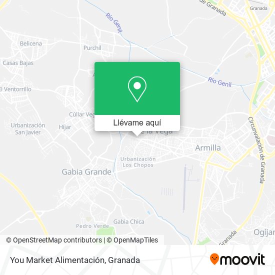 Mapa You Market Alimentación