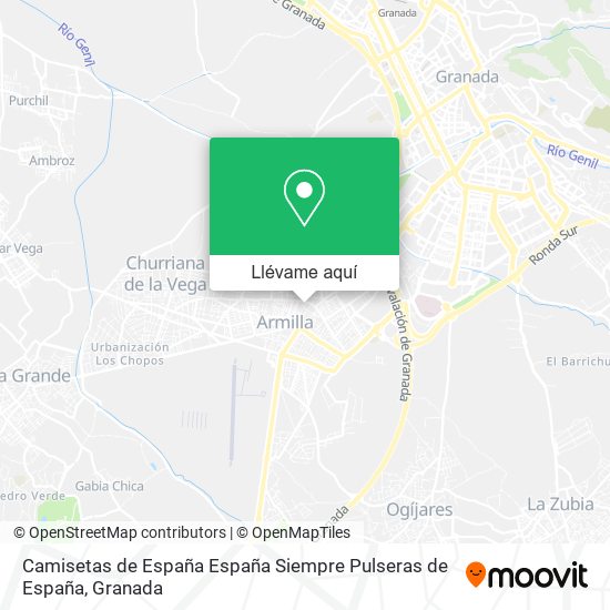 Mapa Camisetas de España España Siempre Pulseras de España