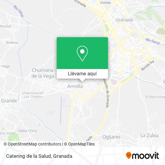 Mapa Catering de la Salud