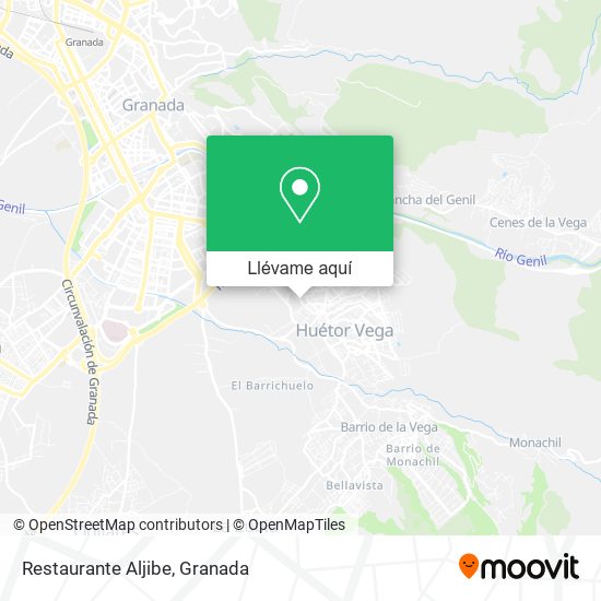 Mapa Restaurante Aljibe