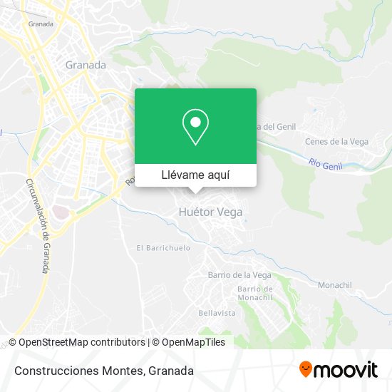 Mapa Construcciones Montes
