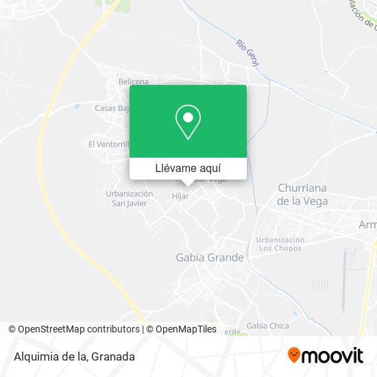 Mapa Alquimia de la