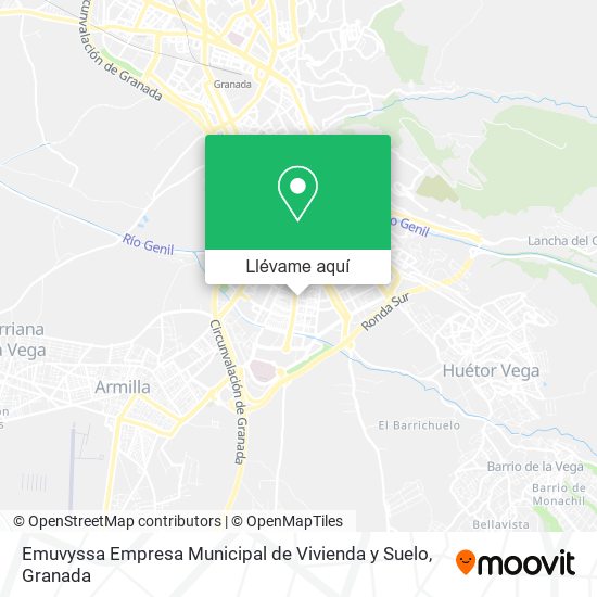 Mapa Emuvyssa Empresa Municipal de Vivienda y Suelo