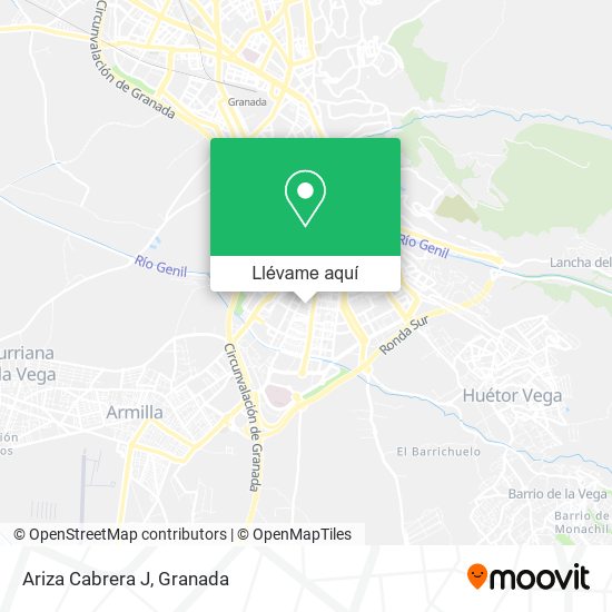 Mapa Ariza Cabrera J
