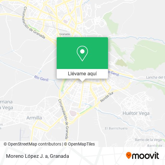 Mapa Moreno López J. a