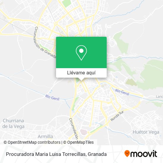 Mapa Procuradora Maria Luisa Torrecillas