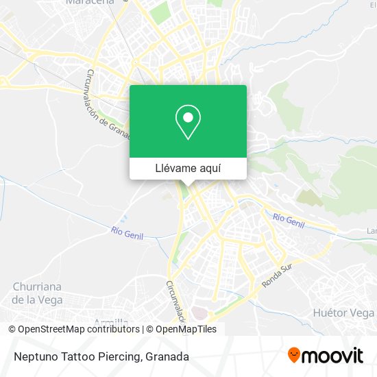 Mapa Neptuno Tattoo Piercing