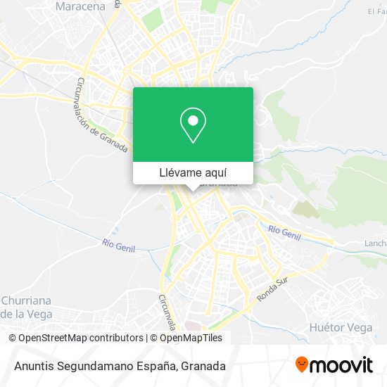 Mapa Anuntis Segundamano España
