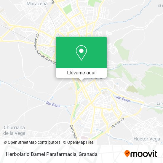 Mapa Herbolario Bamel Parafarmacia